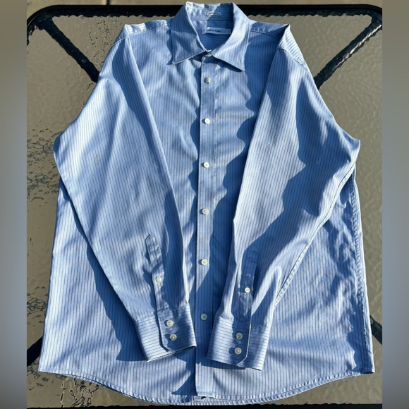 Calvin Klein Men’s Large Dress Shirt - Picture 2 of 7